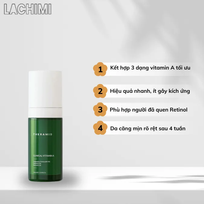 Retinol cải thiện lão hoá Theramid Clinical Vitamin A1