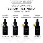 Serum giảm mụn sáng da - VIVANT Exfol-AExfol-A Forte