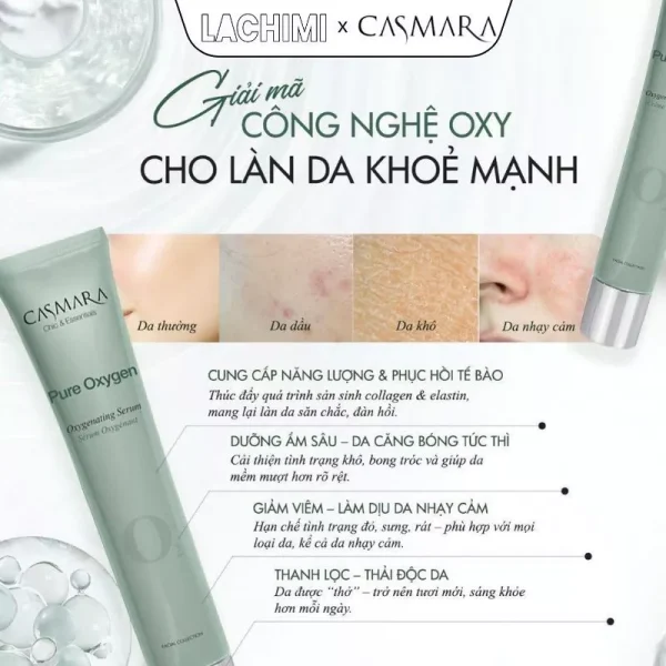 Serum cung cấp oxy Casmara