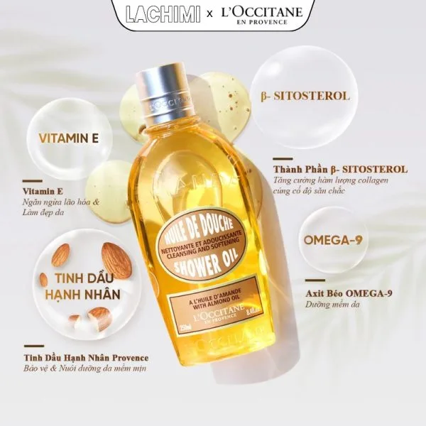Sữa tắm hạnh nhân L'Occitane