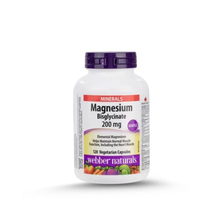 Viên uống bổ sung Magie Webber 200mg Bisglycinate – Hỗ trợ cơ xương dẻo dai, giảm đau nửa đầu, cải thiện sức khỏe toàn diện