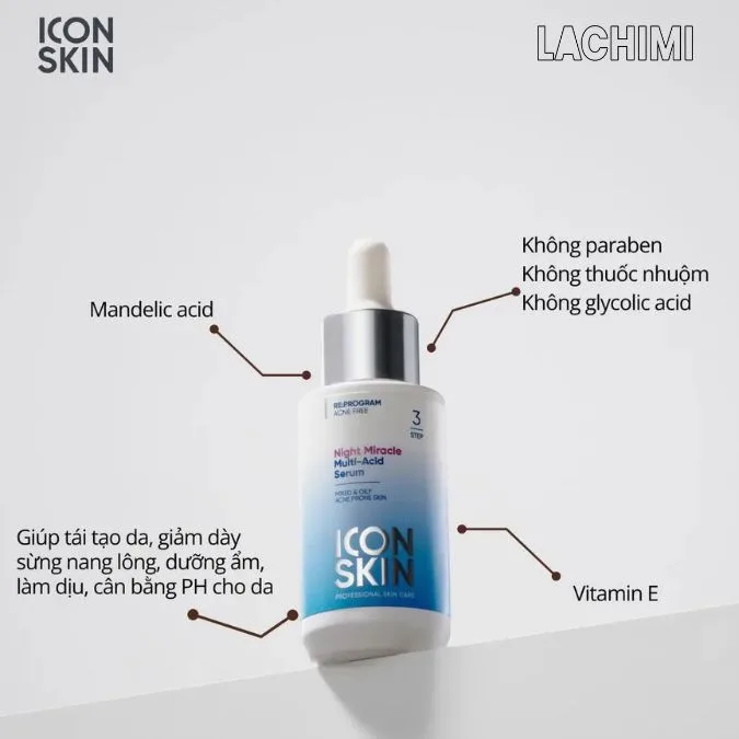 Serum ban đêm ICON SKIN