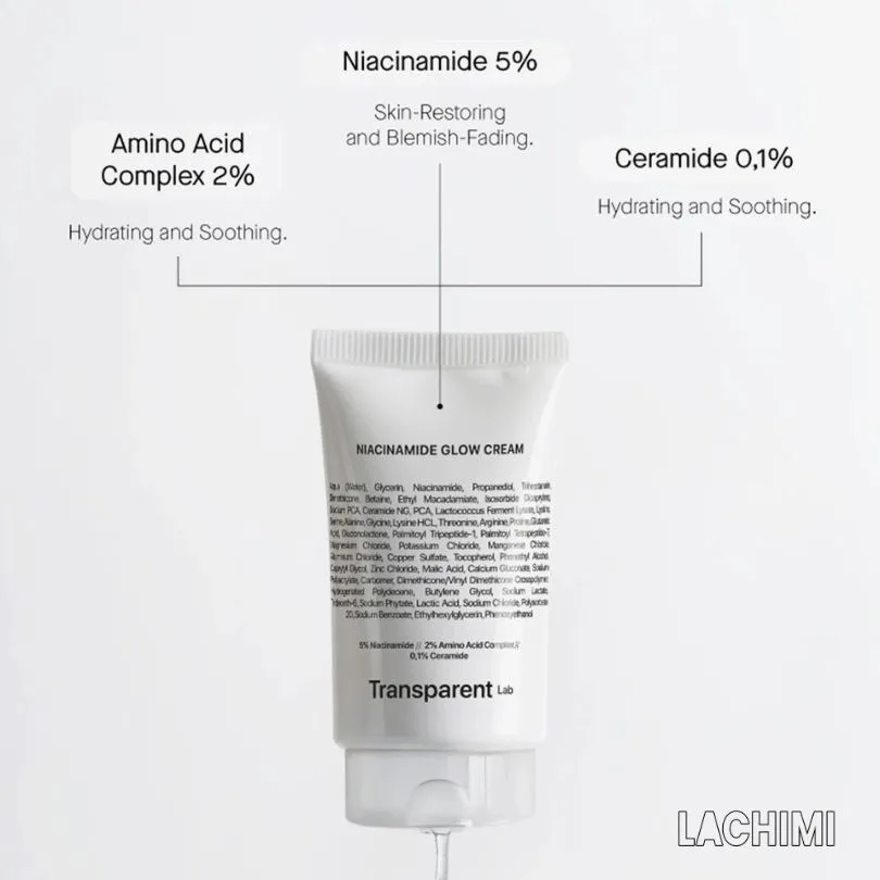 kem dưỡng sáng da Transparent Lab