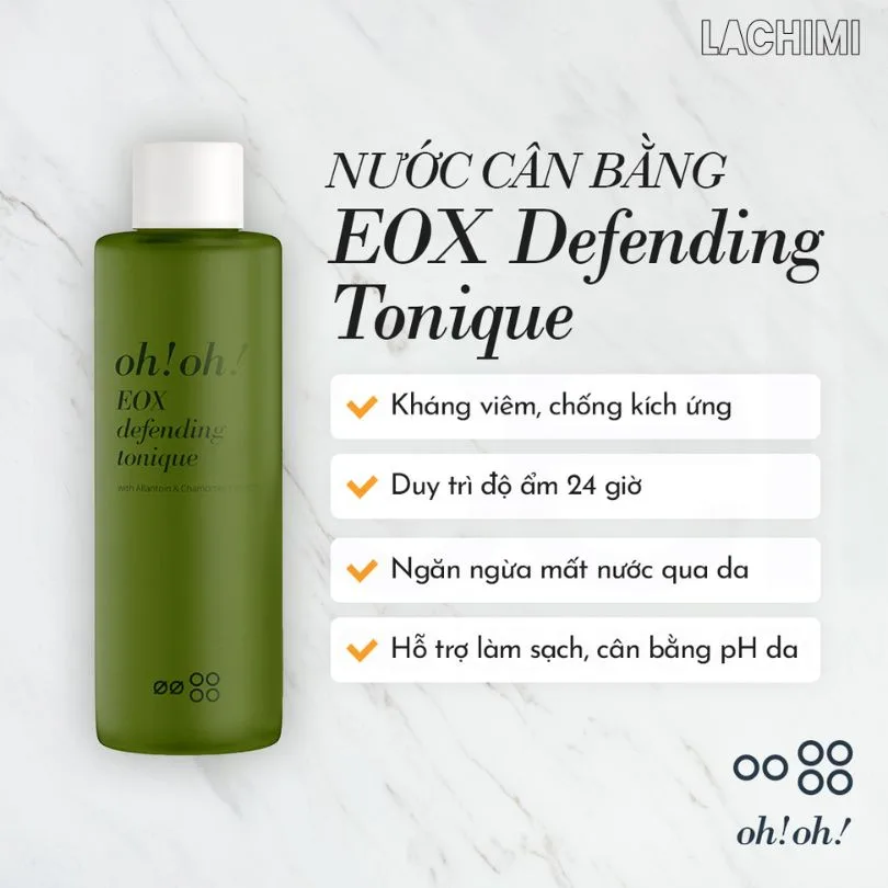 nước cân bằng pH ohoh