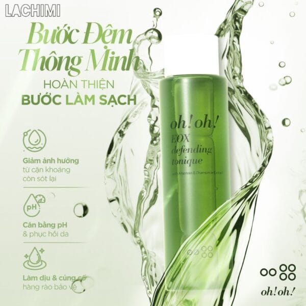 nước cân bằng pH ohoh
