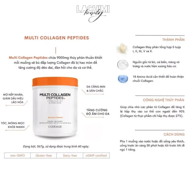 Codeage Multi Collagen Peptides
