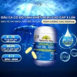 Dầu cá Nature’s Way Odourless Fish Oil 1000mg – Bổ não, sáng mắt, không mùi tanh - Ảnh 4