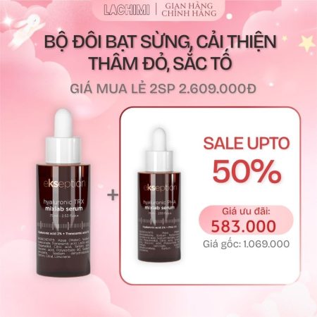 giảm sừng cải thiện thâm đỏ