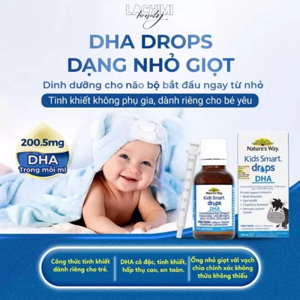 nature's way dha drops kids smart