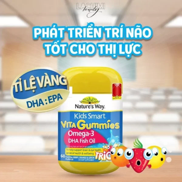 nature's way omega 3 gummies