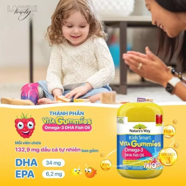 nature's way omega 3 gummies