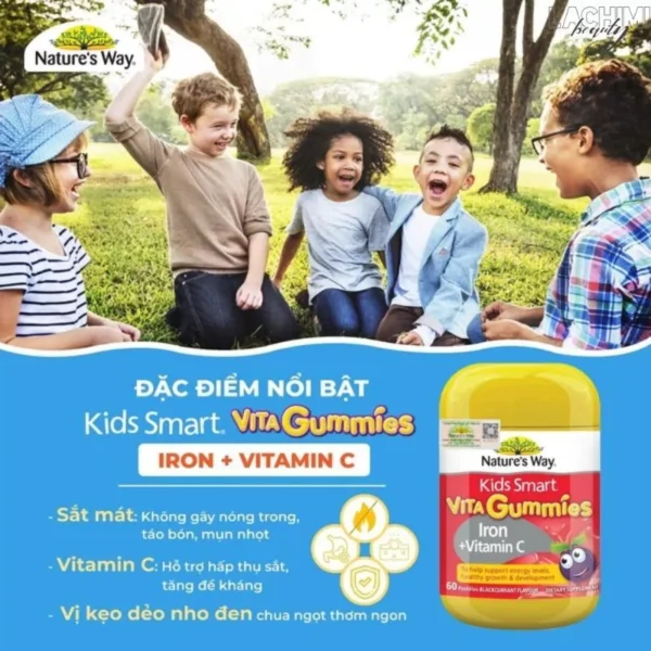 nature's way vita gummies iron