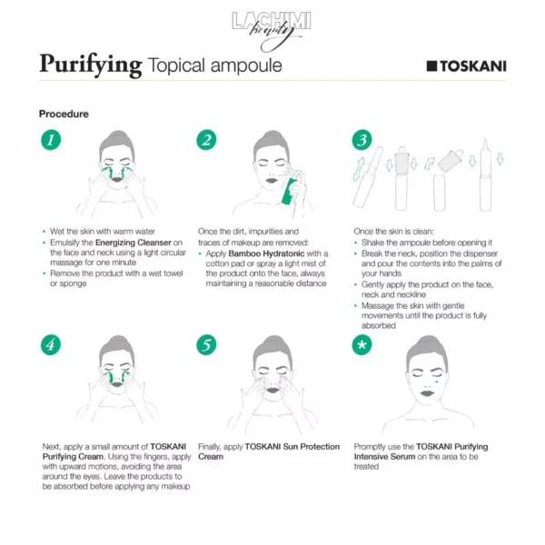 toskani purifying ampoule