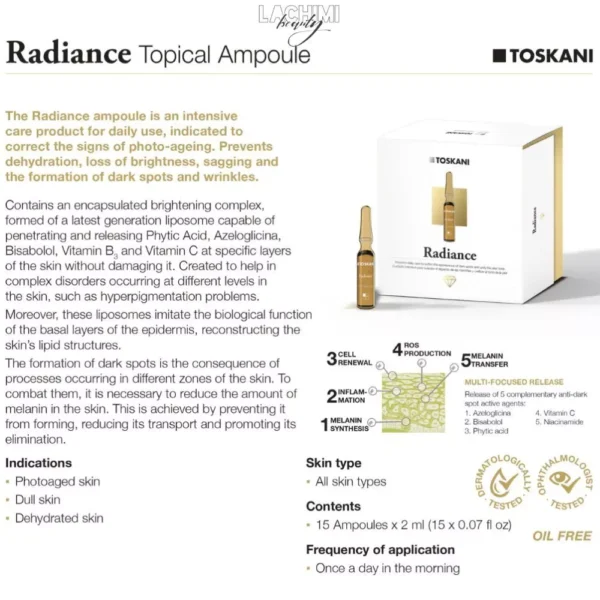 toskani radiance ampoules