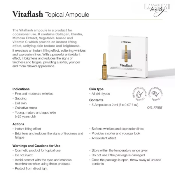 toskani vitaflash ampoules