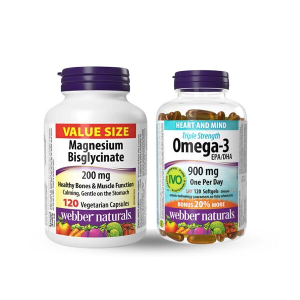 Combo Magie+Omega-3 Webber Naturals